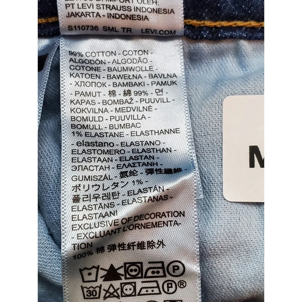 Levi's 559 Men Jeans 30X32 Dark Blue‎ Denim Relaxed Straight 30